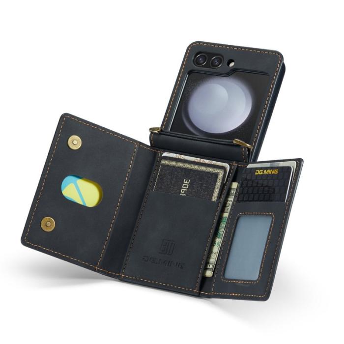 DG.MING - DG.MING M2 Series Samsung Galaxy Z Flip7 FE Fodral - Svart