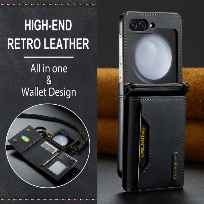 DG.MING - DG.MING M2 Series Samsung Galaxy Z Flip7 FE Fodral - Svart