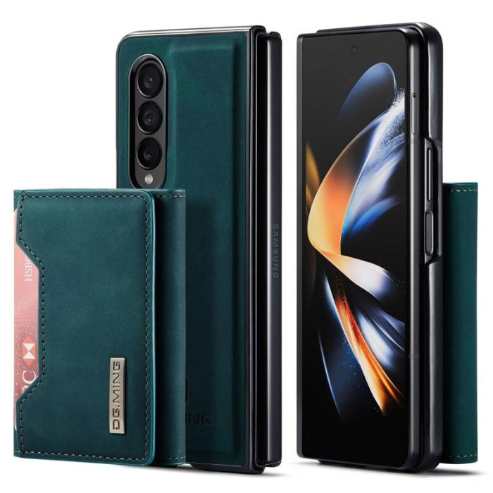 DG.MING - DG.MING M2 Series Samsung Galaxy Z Fold4 Fodral Magnetisk Grön