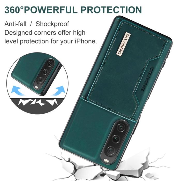 DG.MING - DG.MING M2 Series Sony Xperia 10 V Skal Shockproof Grön