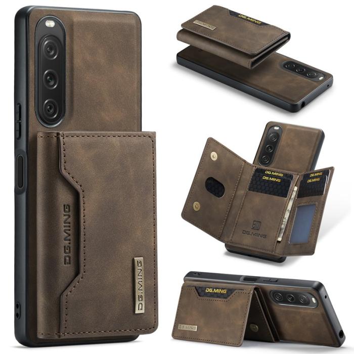 DG.MING - DG.MING M2 Series Sony Xperia 10 V Skal Shockproof Kaffe