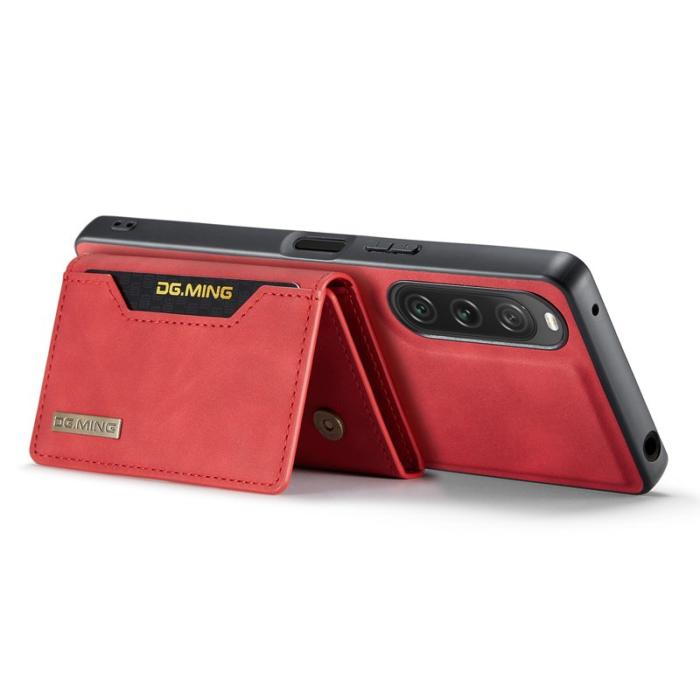DG.MING - DG.MING M2 Series Sony Xperia 10 V Skal Shockproof Röd