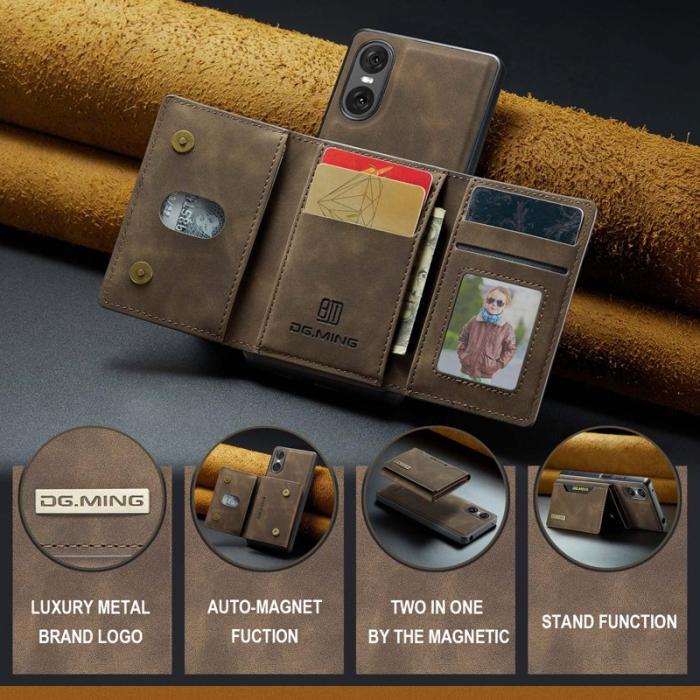 DG.MING - DG.MING M2 Series Sony Xperia 10 VI Skal Kaffe