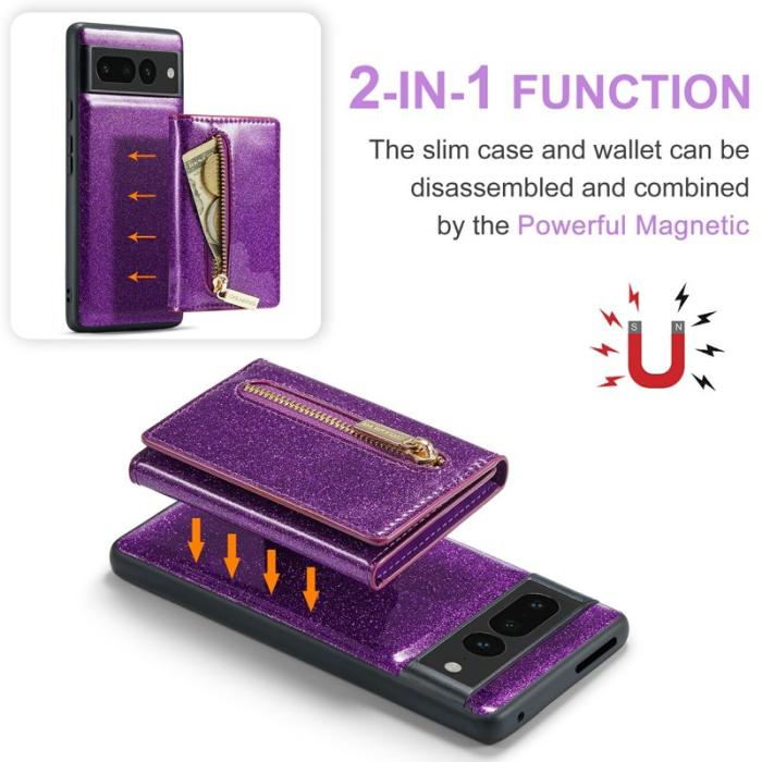 DG.MING - DG.MING M3 Series Fodral för Google Pixel 7 Pro 5G Mörklila