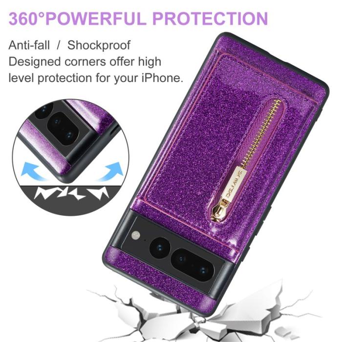 DG.MING - DG.MING M3 Series Fodral för Google Pixel 7 Pro 5G Mörklila