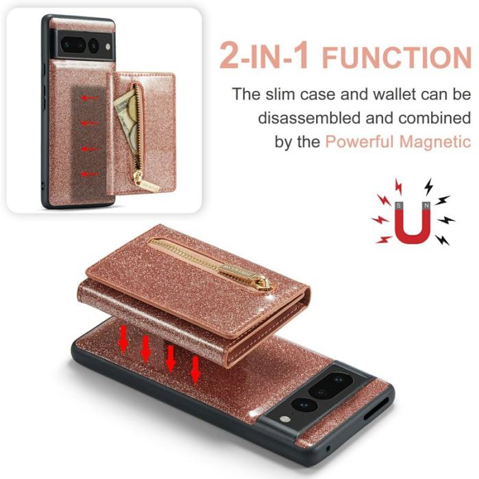 DG.MING - DG.MING M3 Series Fodral för Google Pixel 7 Pro 5G Rose Gold