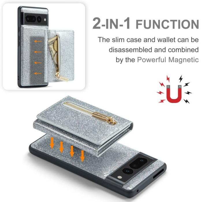 DG.MING - DG.MING M3 Series Fodral för Google Pixel 7 Pro 5G Silver