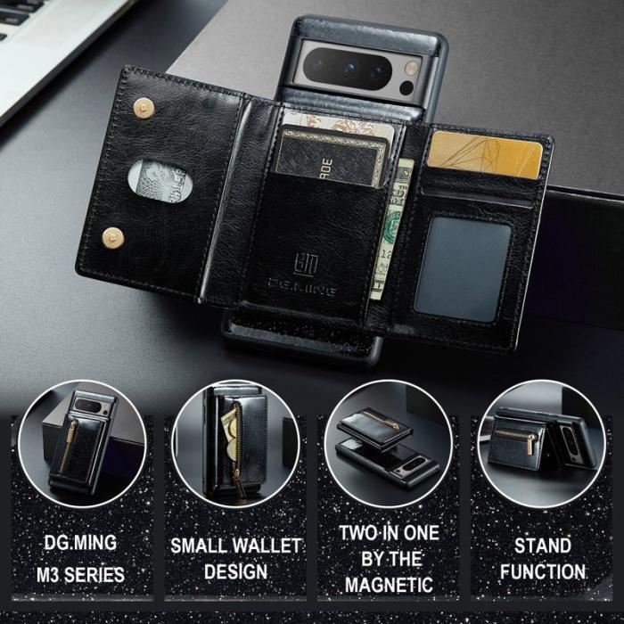DG.MING - DG.MING M3 Series Fodral för Google Pixel 8 Pro Svart