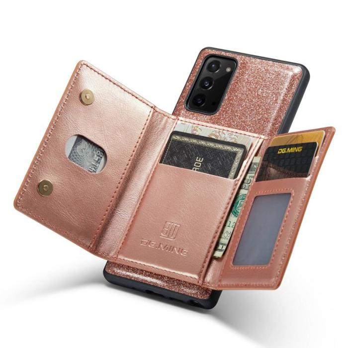 DG.MING - DG.MING M3 Series Fodral för Samsung Galaxy Note20 5G - Roséguld