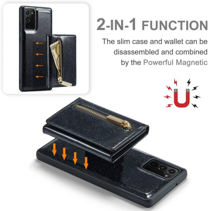 DG.MING - DG.MING M3 Series Fodral för Samsung Galaxy Note20 5G - Svart