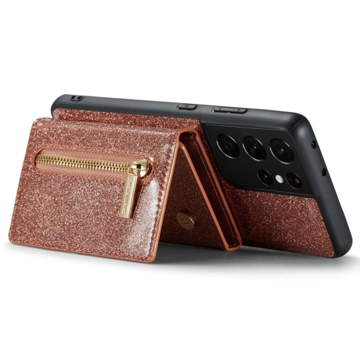 DG.MING - DG.MING M3 Series Fodral för Samsung Galaxy S21 Ultra 5G Rose Gold