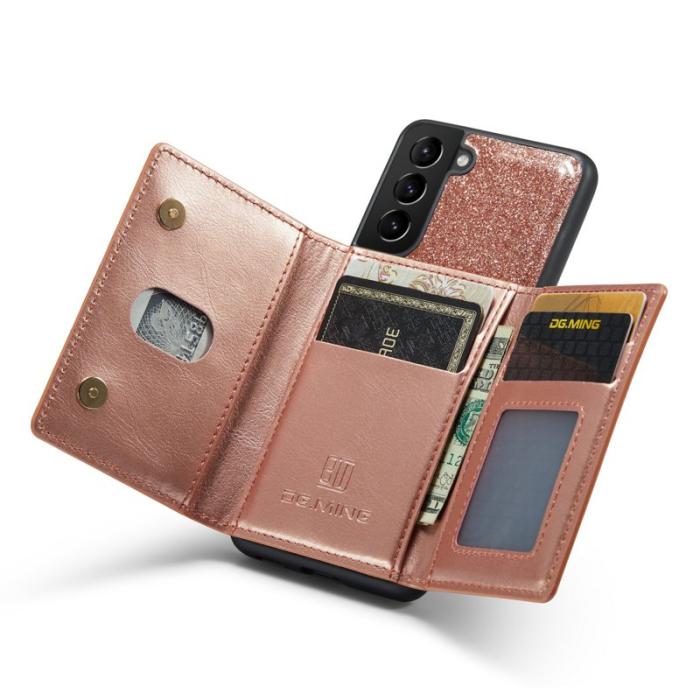 DG.MING - DG.MING M3 Series Fodral för Samsung Galaxy S23+ Rose Gold