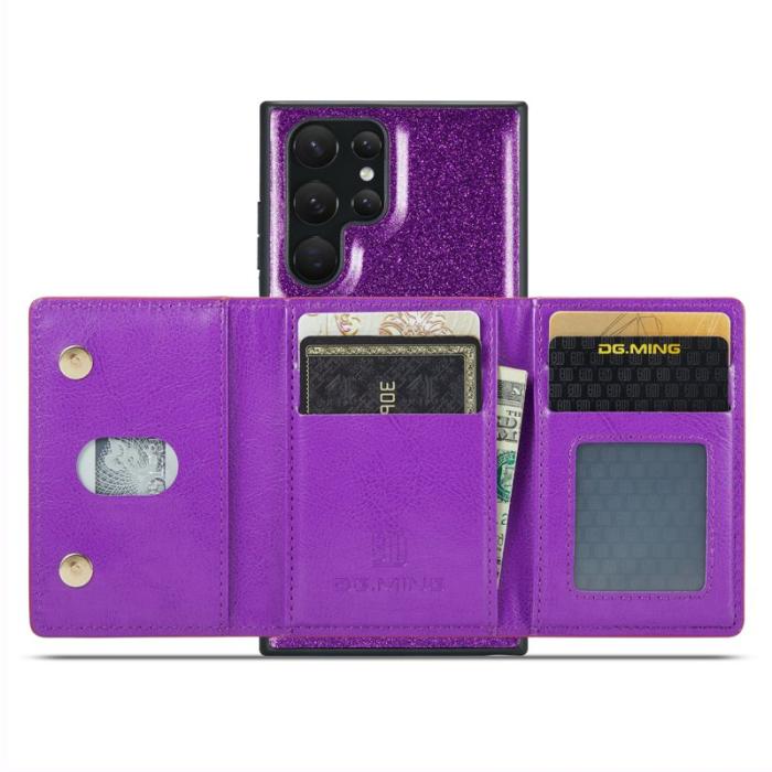 DG.MING - DG.MING M3 Series Fodral för Samsung Galaxy S24 Ultra - Mörklila