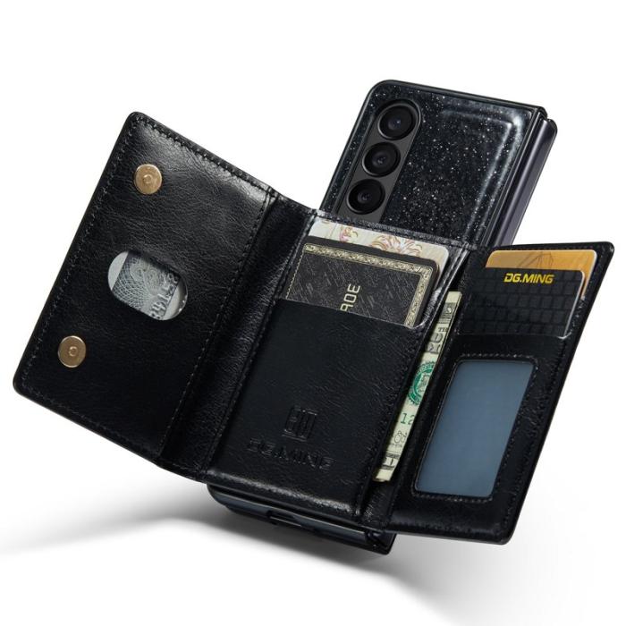 DG.MING - DG.MING M3 Series Fodral till Samsung Galaxy Z Fold3 5G Svart