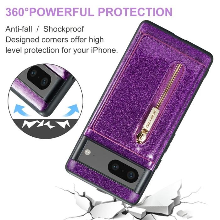 DG.MING - DG.MING M3 Series Google Pixel 7 5G Skal Dark Purple