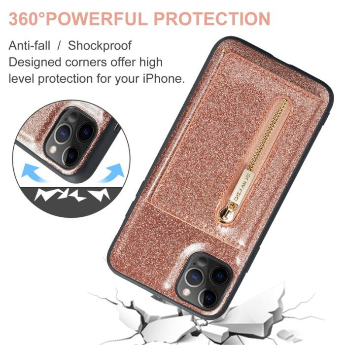 DG.MING - DG.MING M3 Series iPhone 11 Pro Max Skal Rose Gold