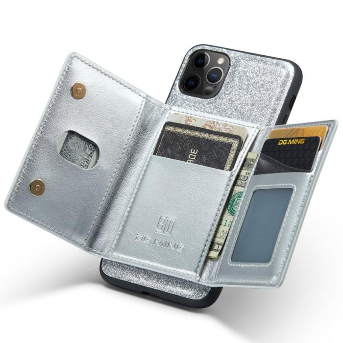 DG.MING - DG.MING M3 Series iPhone 11 Pro Max Skal Silver 2-i-1 Shockproof