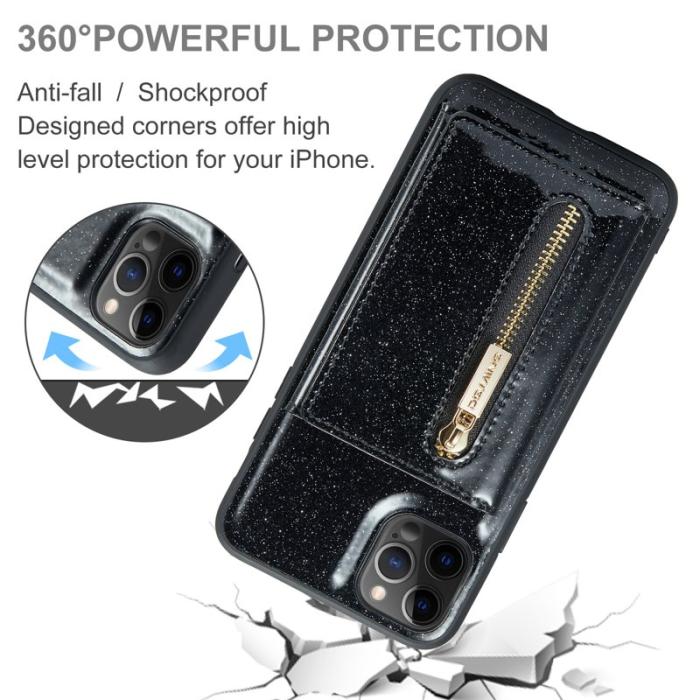 DG.MING - DG.MING M3 Series iPhone 11 Pro Max Skal Svart 2-i-1 Shockproof