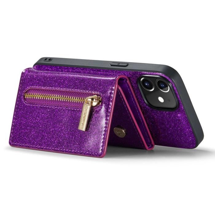 DG.MING - DG.MING M3 Series iPhone 12/12 Pro Skal Dark Purple