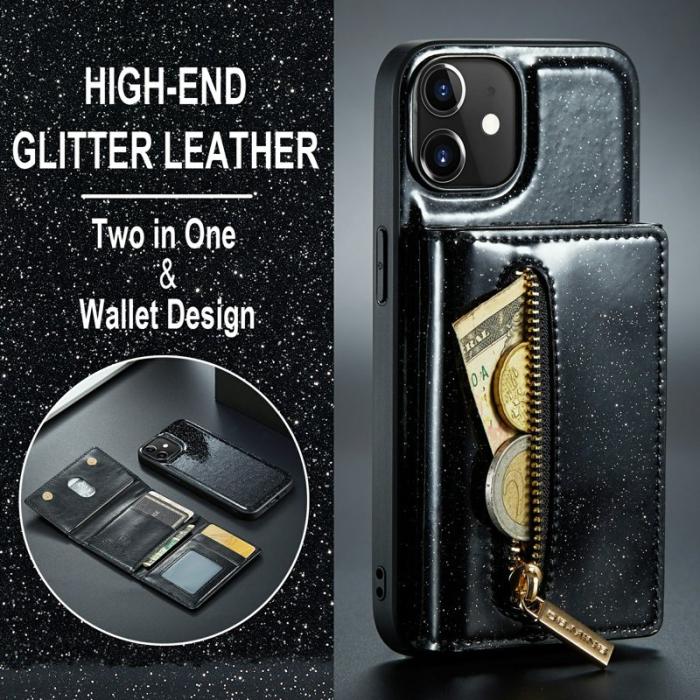 DG.MING - DG.MING M3 Series iPhone 12/12 Pro Skal med Kickstand - Svart