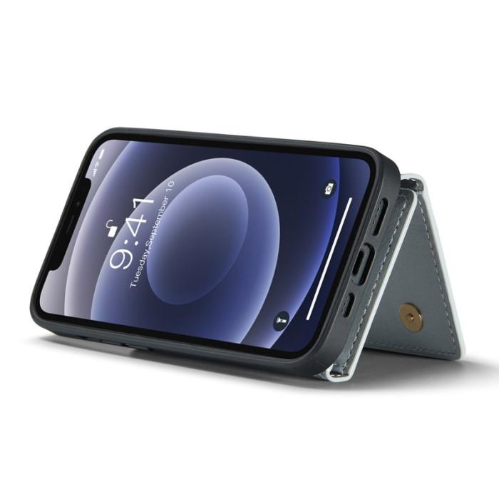 DG.MING - DG.MING M3 Series iPhone 12/12 Pro Skal Silver 2-i-1 Glitter