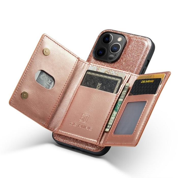 DG.MING - DG.MING M3 Series iPhone 12 Pro Max Skal Rose Gold 2-i-1