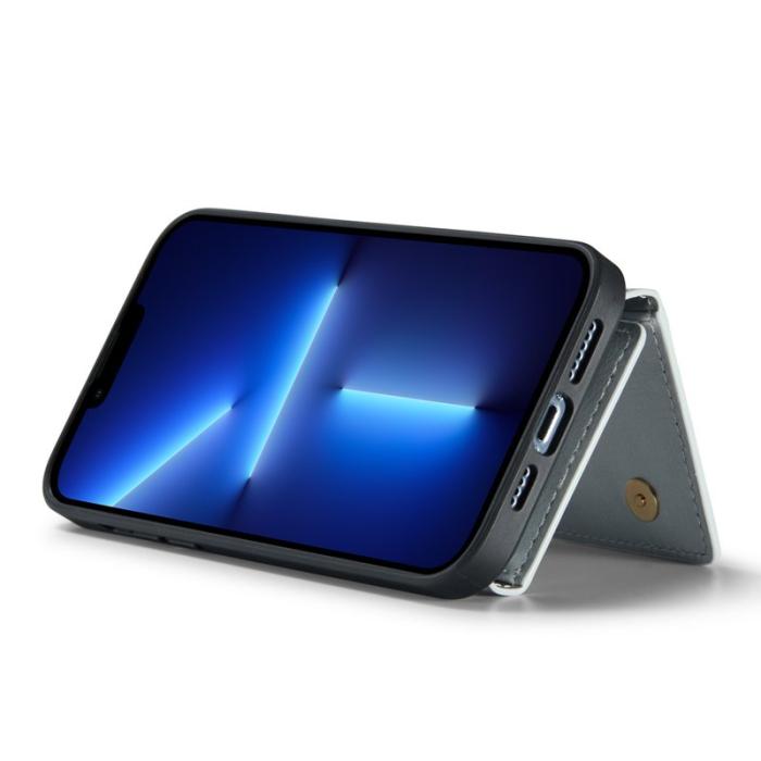 DG.MING - DG.MING M3 Series iPhone 13 Pro Skal 2-i-1 Silver