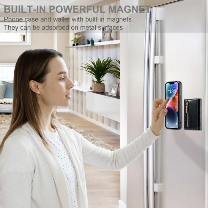 DG.MING - DG.MING M3 Series iPhone 14 Plus Skal 2-i-1 Magnetisk Svart