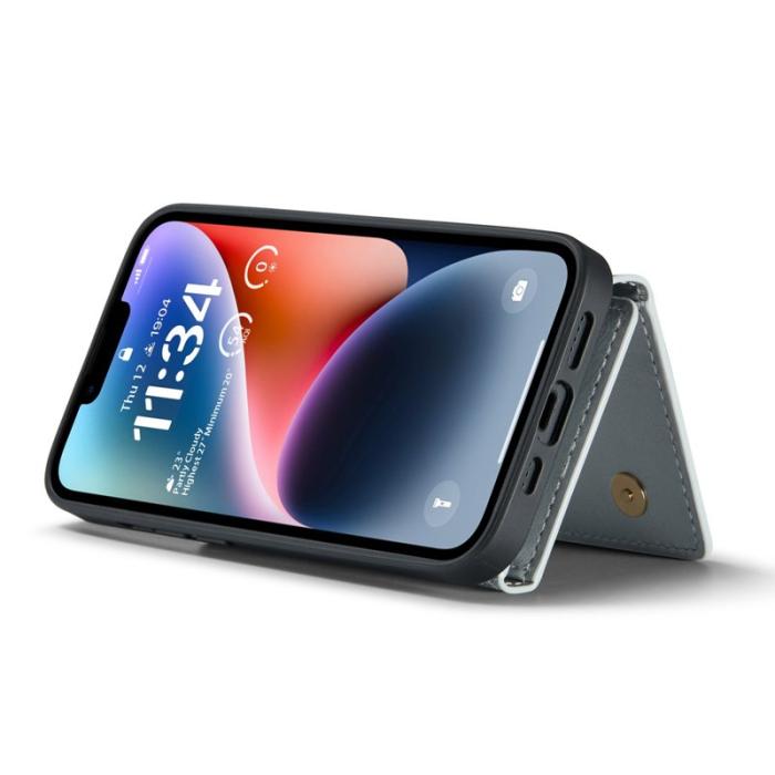 DG.MING - DG.MING M3 Series iPhone 14 Skal 2-i-1 Stöttåligt Silver