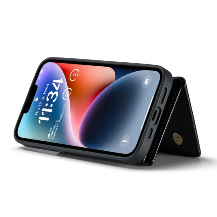 DG.MING - DG.MING M3 Series iPhone 14 Skal 2-i-1 Stöttåligt Svart