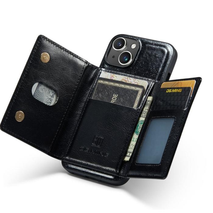 DG.MING - DG.MING M3 Series iPhone 15 Fodral Magnetiskt Svart