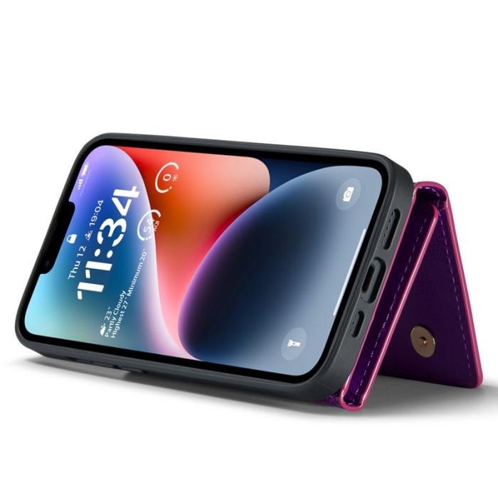 DG.MING - DG.MING M3 Series iPhone 15 Plus Fodral Glitter Lila