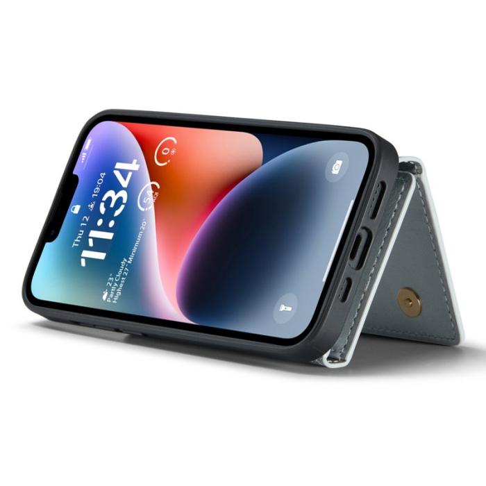 DG.MING - DG.MING M3 Series iPhone 15 Plus Fodral Kickstand Silver