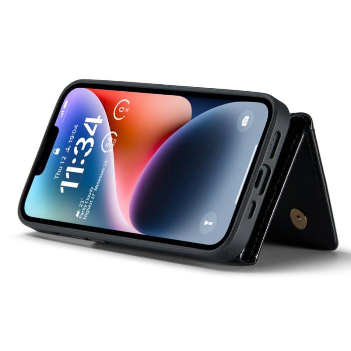 DG.MING - DG.MING M3 Series iPhone 15 Plus Fodral Kickstand Svart