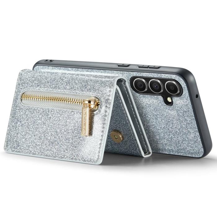 DG.MING - DG.MING M3 Series Samsung Galaxy S23 FE Skal Glitter Silver
