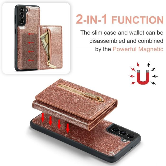 DG.MING - DG.MING M3 Series Samsung Galaxy S23 Fodral Rose Gold