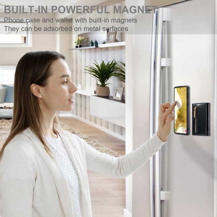 DG.MING - DG.MING M3 Series Samsung Galaxy S23+ Skal Glitter Bling Svart