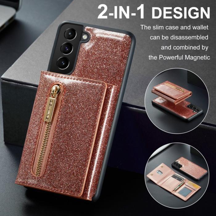 DG.MING - DG.MING M3 Series Samsung Galaxy S24 Fodral Rose Gold