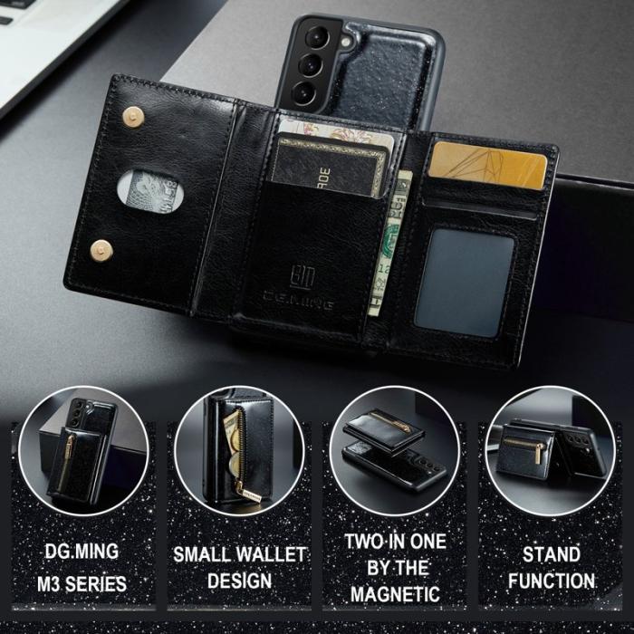DG.MING - DG.MING M3 Series Samsung Galaxy S24 Fodral Svart