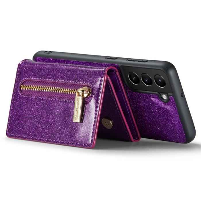 DG.MING - DG.MING M3 Series Samsung Galaxy S24+ Skal Glitter Lila