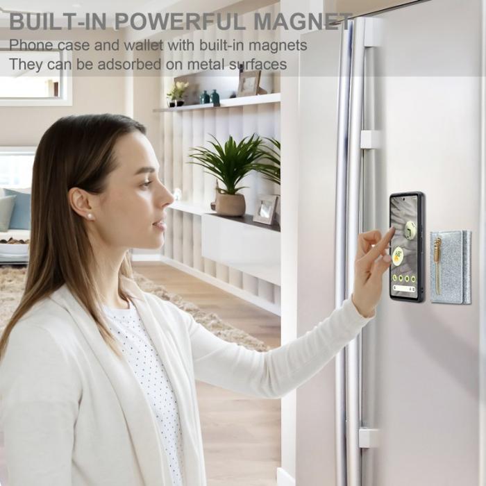 DG.MING - DG.MING M3 Series Skal för Google Pixel 7a Glitter Silver