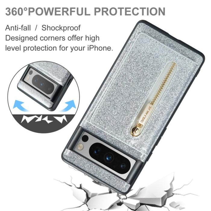 DG.MING - DG.MING M3 Series Skal för Google Pixel 8 Pro Silver