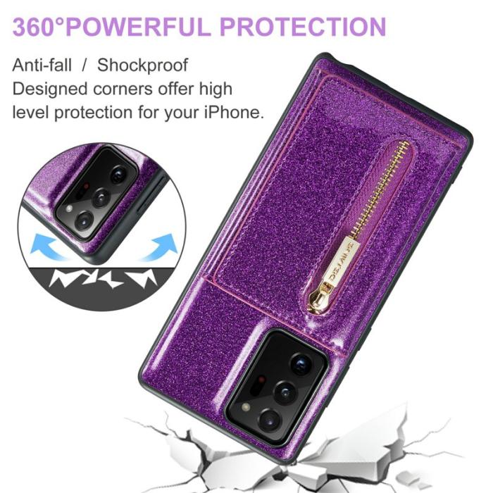 DG.MING - DG.MING M3 Series Skal för Samsung Galaxy Note20 Ultra - Mörklila