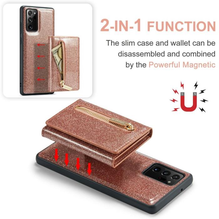 DG.MING - DG.MING M3 Series Skal för Samsung Galaxy Note20 Ultra Rose Gold