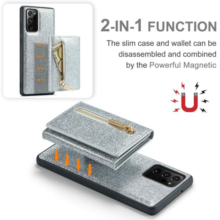 DG.MING - DG.MING M3 Series Skal för Samsung Galaxy Note20 Ultra Silver