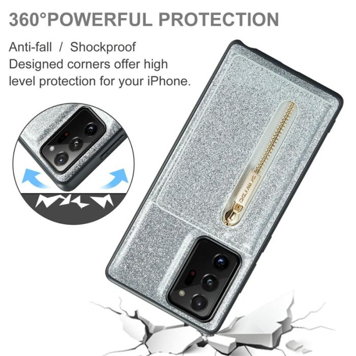 DG.MING - DG.MING M3 Series Skal för Samsung Galaxy Note20 Ultra Silver