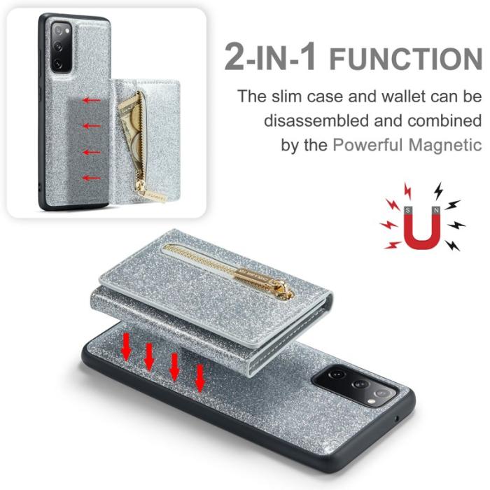 DG.MING - DG.MING M3 Series Skal för Samsung Galaxy S20 FE 4G/5G Silver