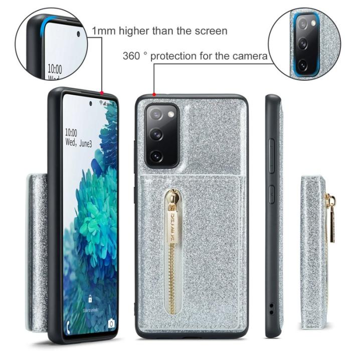 DG.MING - DG.MING M3 Series Skal för Samsung Galaxy S20 FE 4G/5G Silver