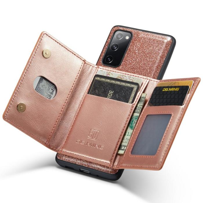 DG.MING - DG.MING M3 Series Skal för Samsung Galaxy S20 FE Rose Gold