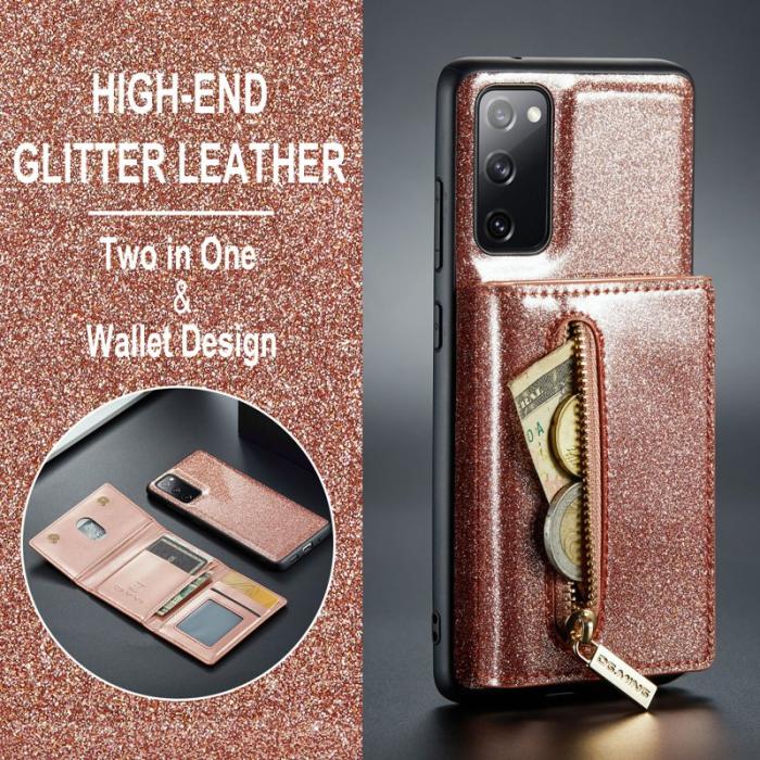 DG.MING - DG.MING M3 Series Skal för Samsung Galaxy S20 FE Rose Gold